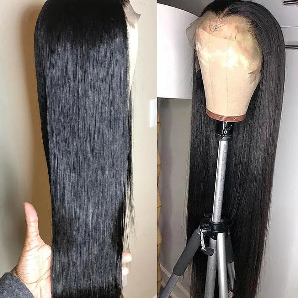 Brazilian Curly Lace Front Wig Bundle Plum Extensions