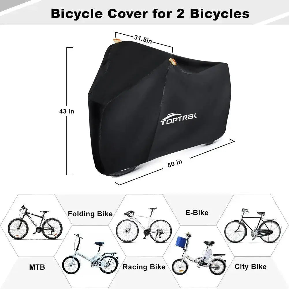 Double Bike Cover For UV Protection And Waterproof