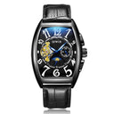 Gold Tourbillon Moon Phase Watch Elegant Luxury Timepiece