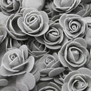 3cm Foam Rose Teddy Bear Flowers for DIY Wedding Decor