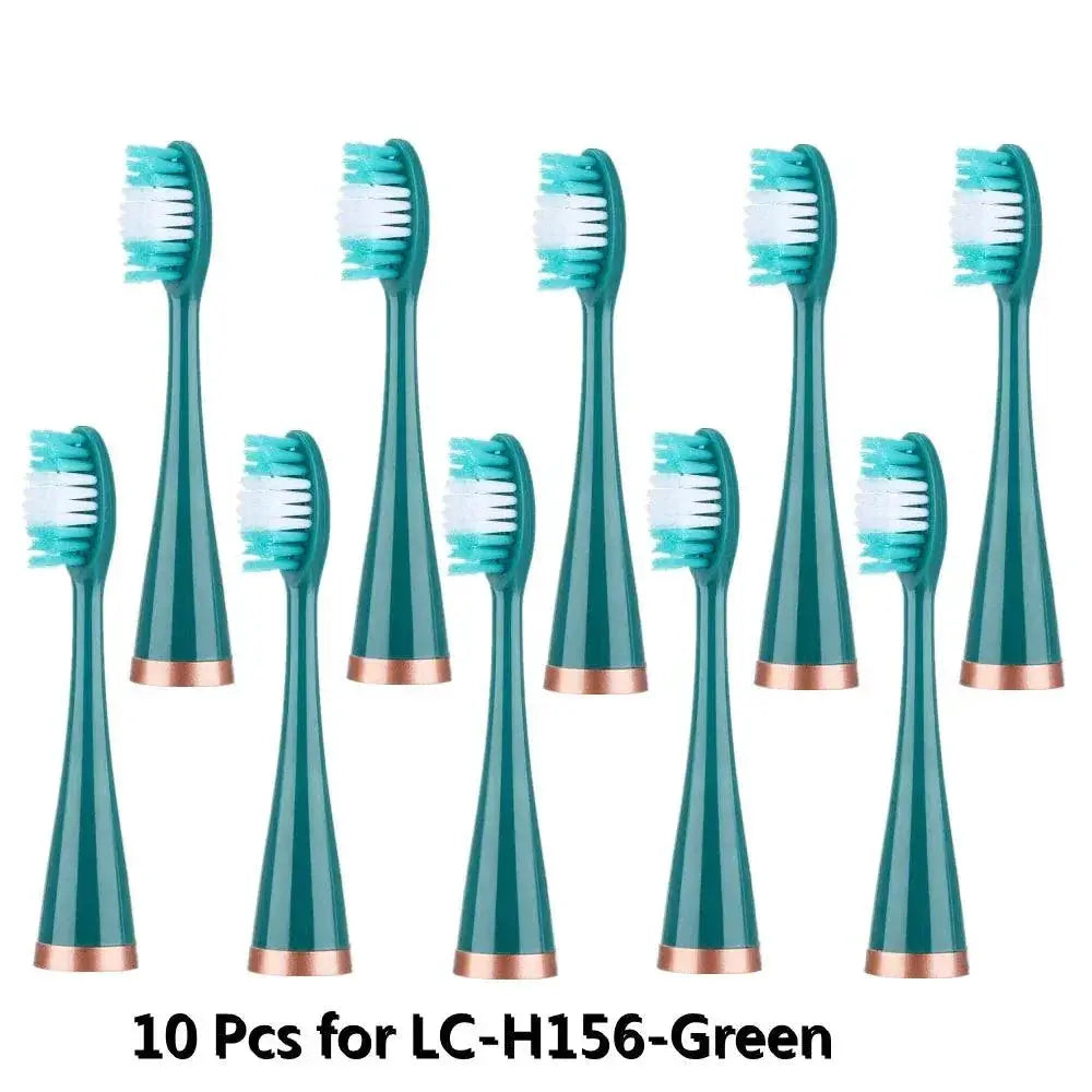 10 or 8 Pcs Toothbrush Replacement Heads for LC H156 M07