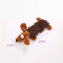 Pet Plush Toy Charming Animal Shape Squeaky Chew Small Dogs