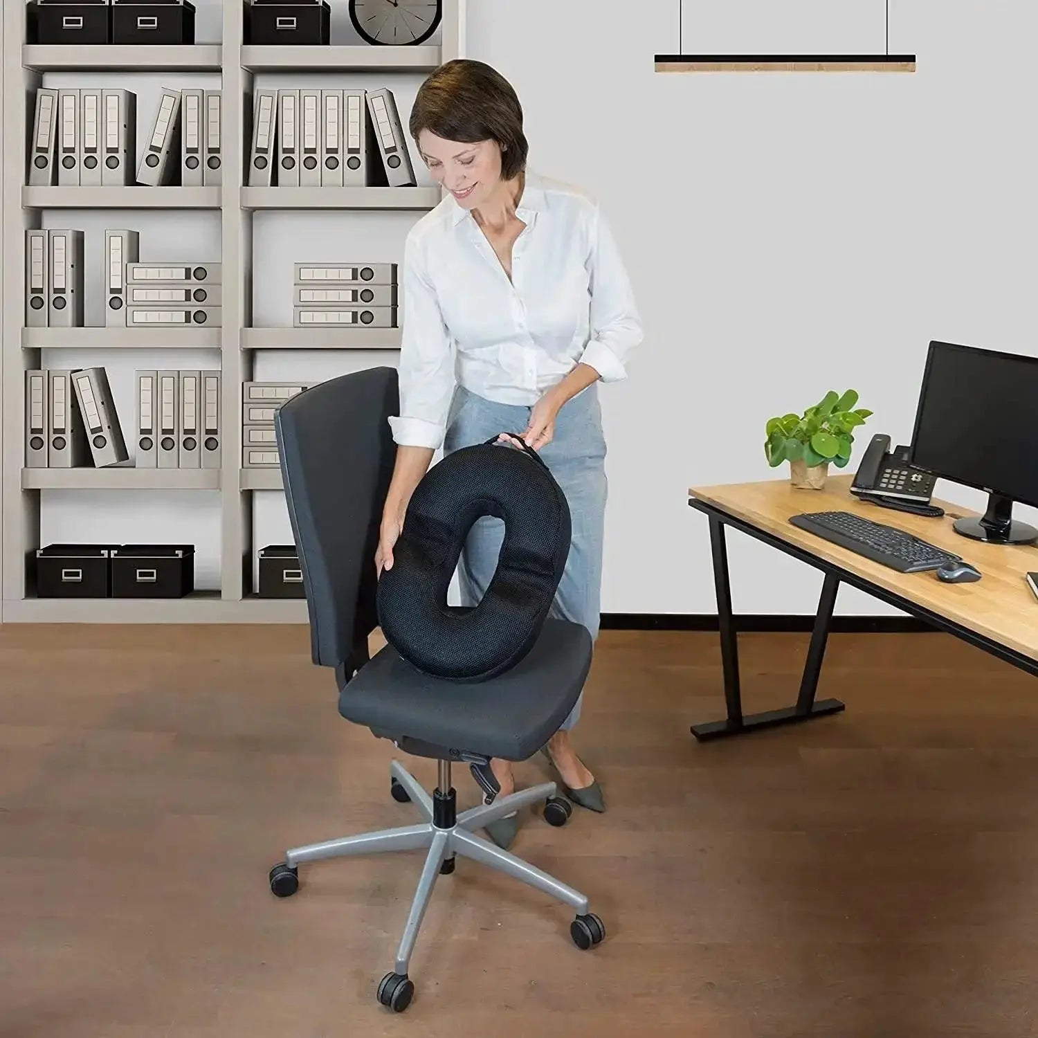 Orthopedic Memory Foam U Shape Travel Seat Cushion Comfort