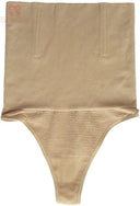 High Waist Seamless Body Shaper Briefs Firm Control Thong