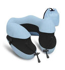 Memory Foam U-Shape Travel Pillow with Adjustable Support