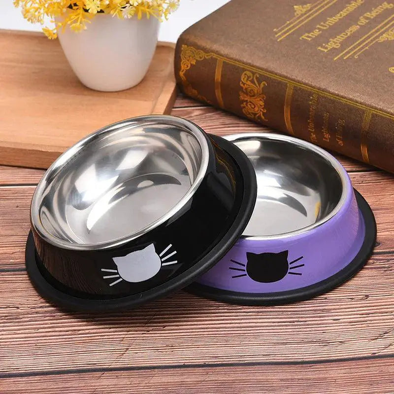 Thick Non Slip Stainless Steel Pet Bowl For Ultimate Dining