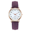 Watch Women Fashion Casual Leather Belt Quartz Clock
