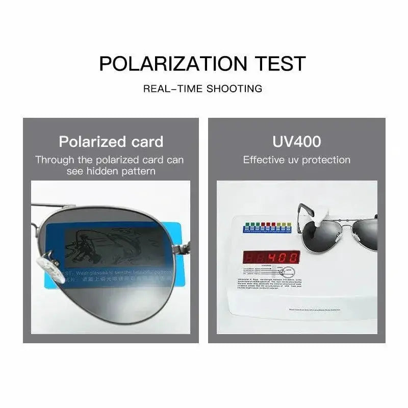 Unisex Polarized Aviation Sunglasses for Small Faces