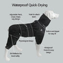 Waterproof Dog Winter Coat with Reflective Raincoat