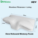 Ergonomic Memory Foam Neck Pillow for Neck Pain Relief