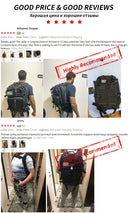 Large Capacity Waterproof Tactical Backpack 50L for Men