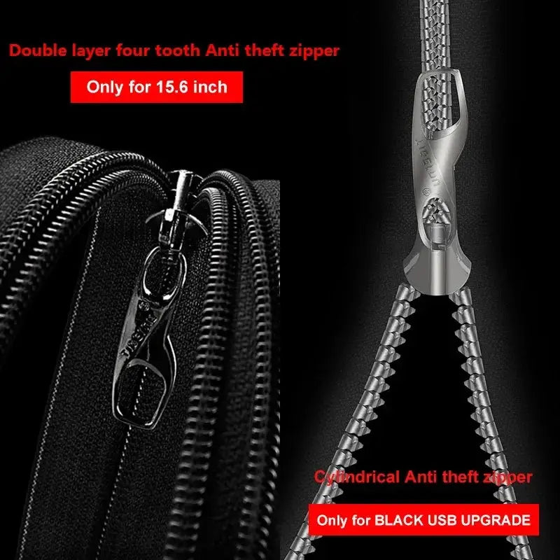 Lifetime Guaranteed Anti Theft 14 Inch Laptop Backpack Safe