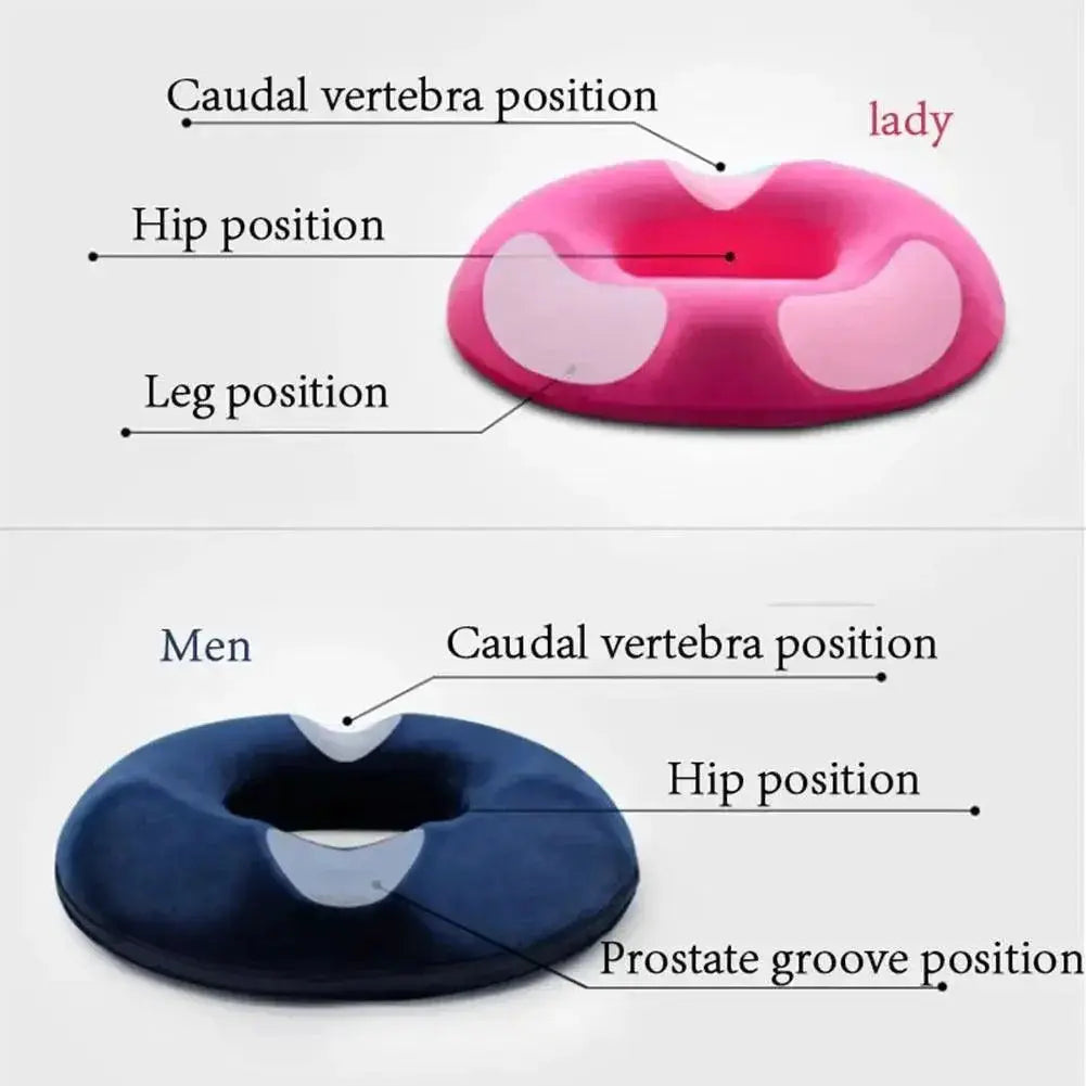 Memory Foam Tailbone Pain Relief Seat Cushion Office Travel