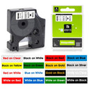 Dymo D1 Label Tape Premium Quality Black on White Durable