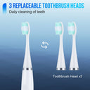 Sonic Toothbrush Electric Tooth Brush Tartar Eliminator USB Rechargeable