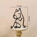 Durable Metal Dog Sculpture For Pets