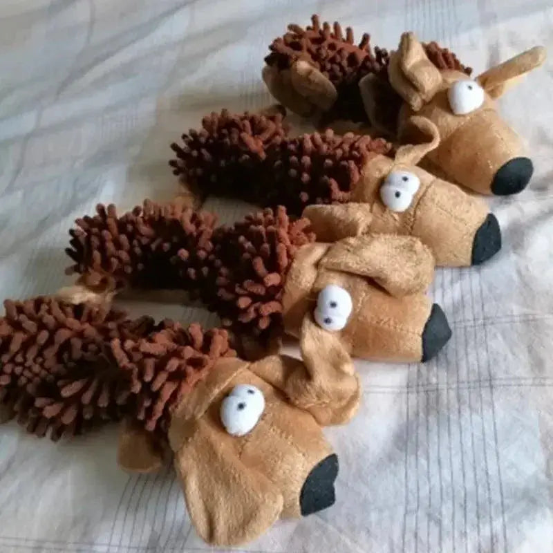 Pet Plush Toy Small Dogs Squeaky Chew Animal Shape