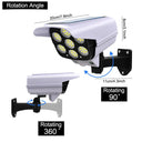 Solar Motion Sensor Camera Floodlight Wireless Remote Light
