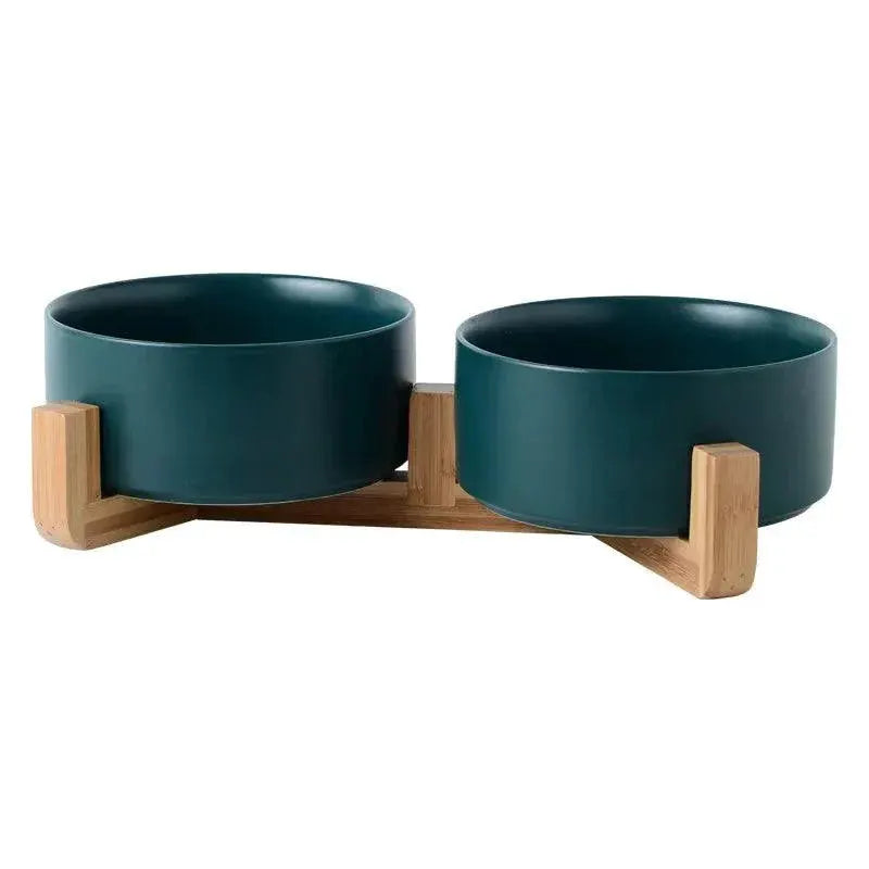 Eco Ceramic Pet Feeding Bowls for Pets — Gray