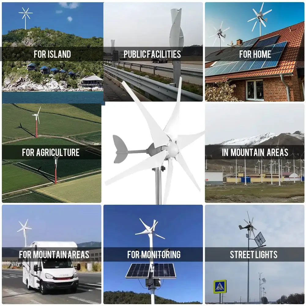 Wind Turbine Solar System — product view 3