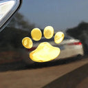 Durable Paw Print Car Decals for Pets