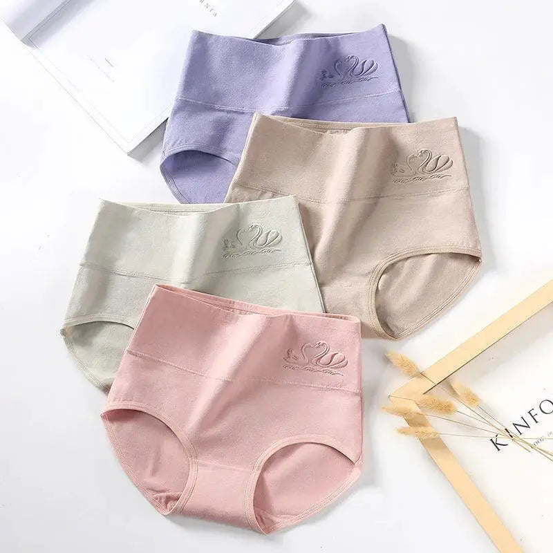 Cotton High Waist Shapewear Bundle Plus Size Women
