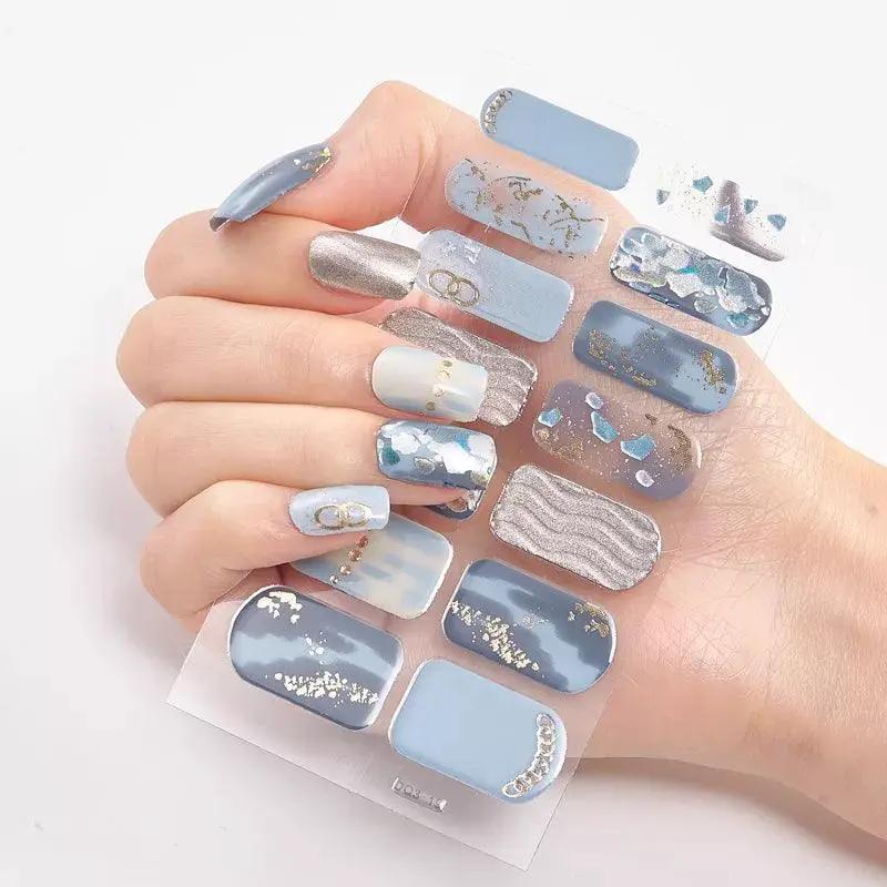 Patterned Nail Wraps For Stylish Manicures To Elevate Nails