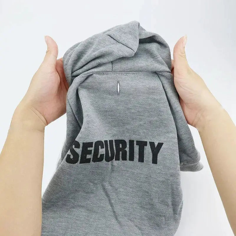 Security Cat Jacket Warm Pet Clothing for Cats and Dogs