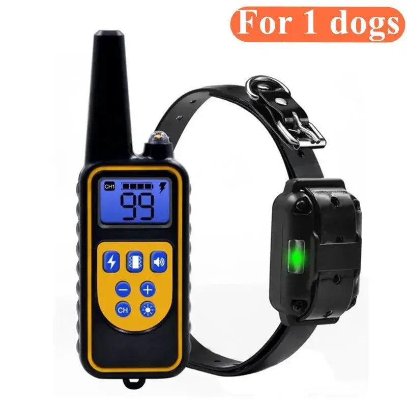 Waterproof Electric Dog Training Collar With Remote Control