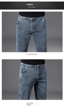 Denim Jeans for Men with Stretch Comfort