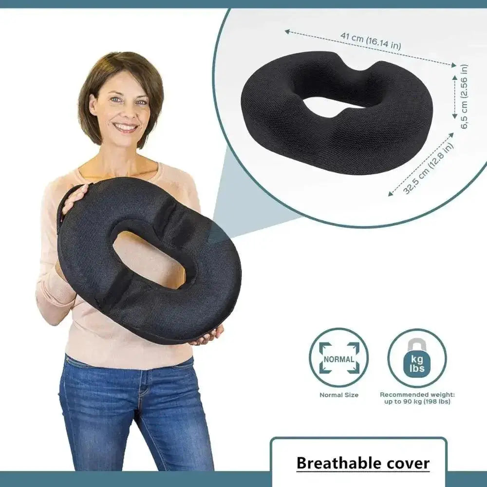 Orthopedic Memory Foam U Shape Travel Seat Cushion Comfort
