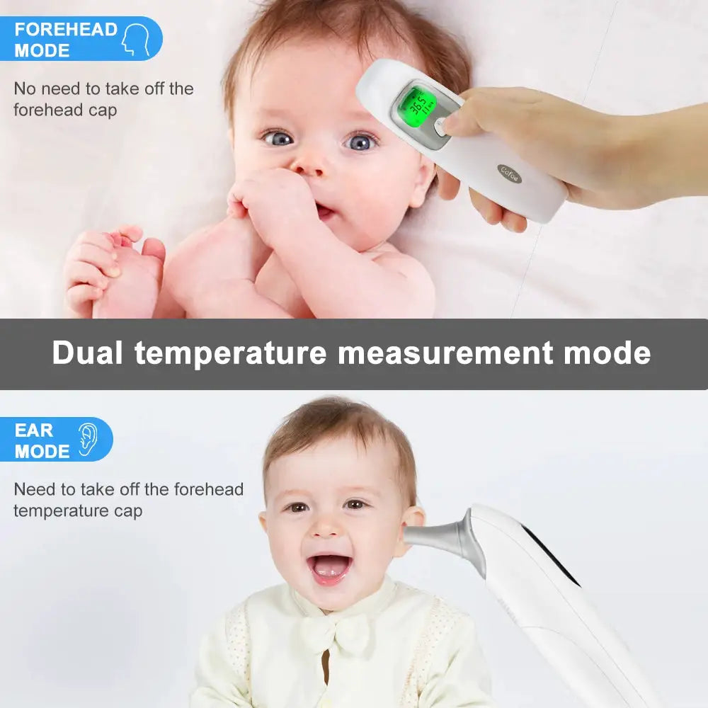 Cofoe Digital Forehead Thermometer Forehead Ear Non-Contact — product view 3