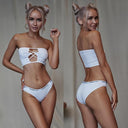 Cotton Panties Set: Stylish Low Waist Briefs for Women