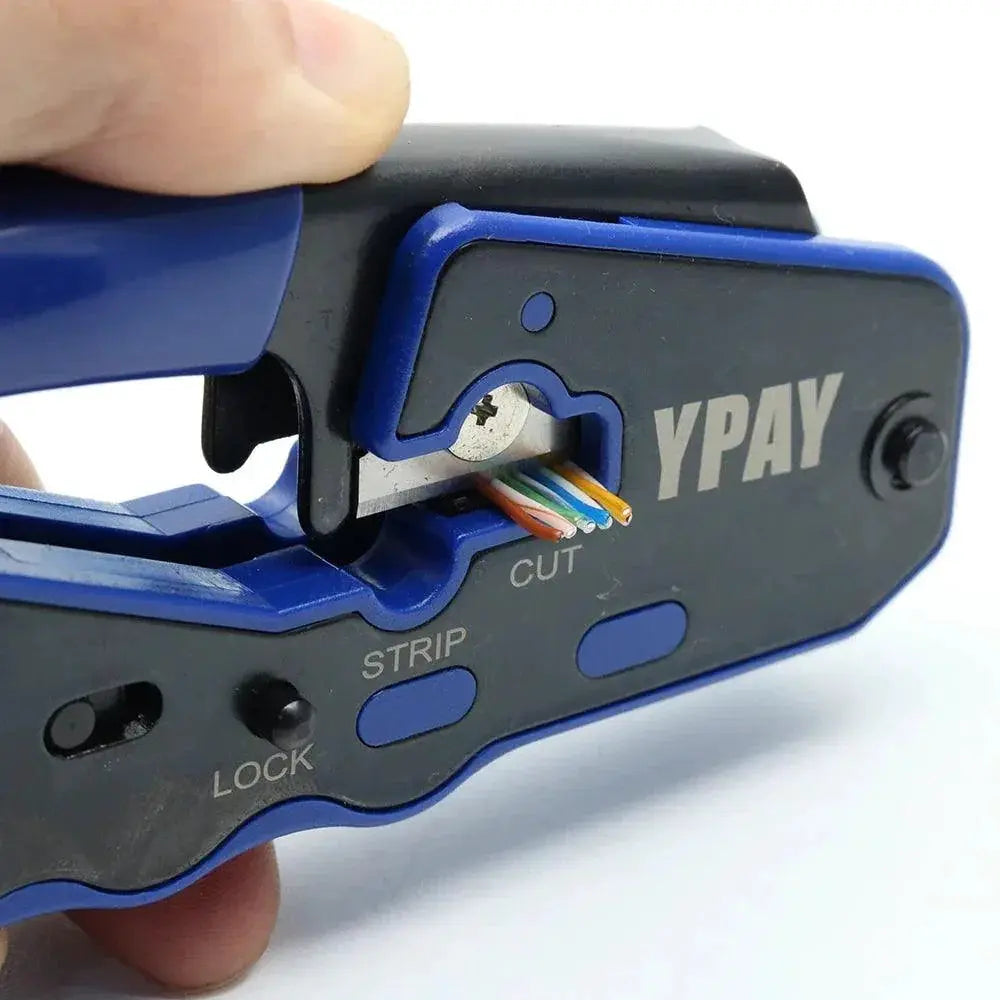 Ypay RJ45 Crimp Tool Premium Ethernet Cable Networking
