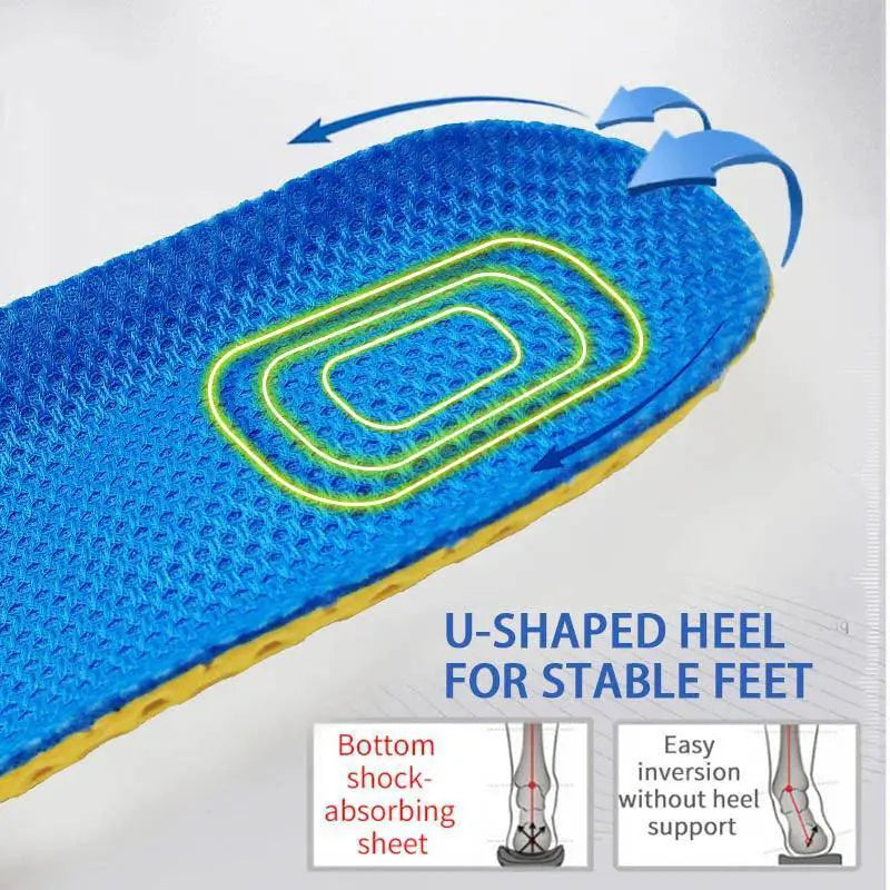 Ultimate Comfort Orthopedic Memory Foam Insoles for Active