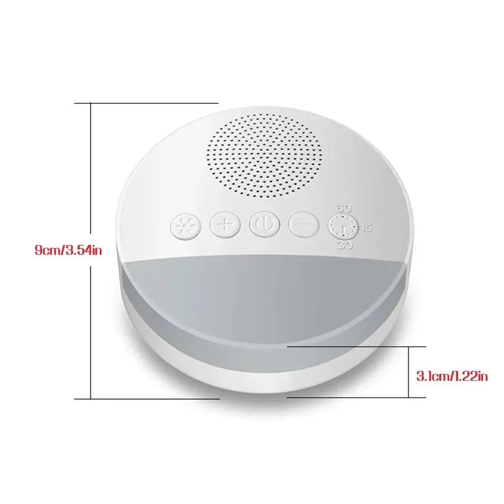Rechargeable Baby White Noise Machine With Night Light