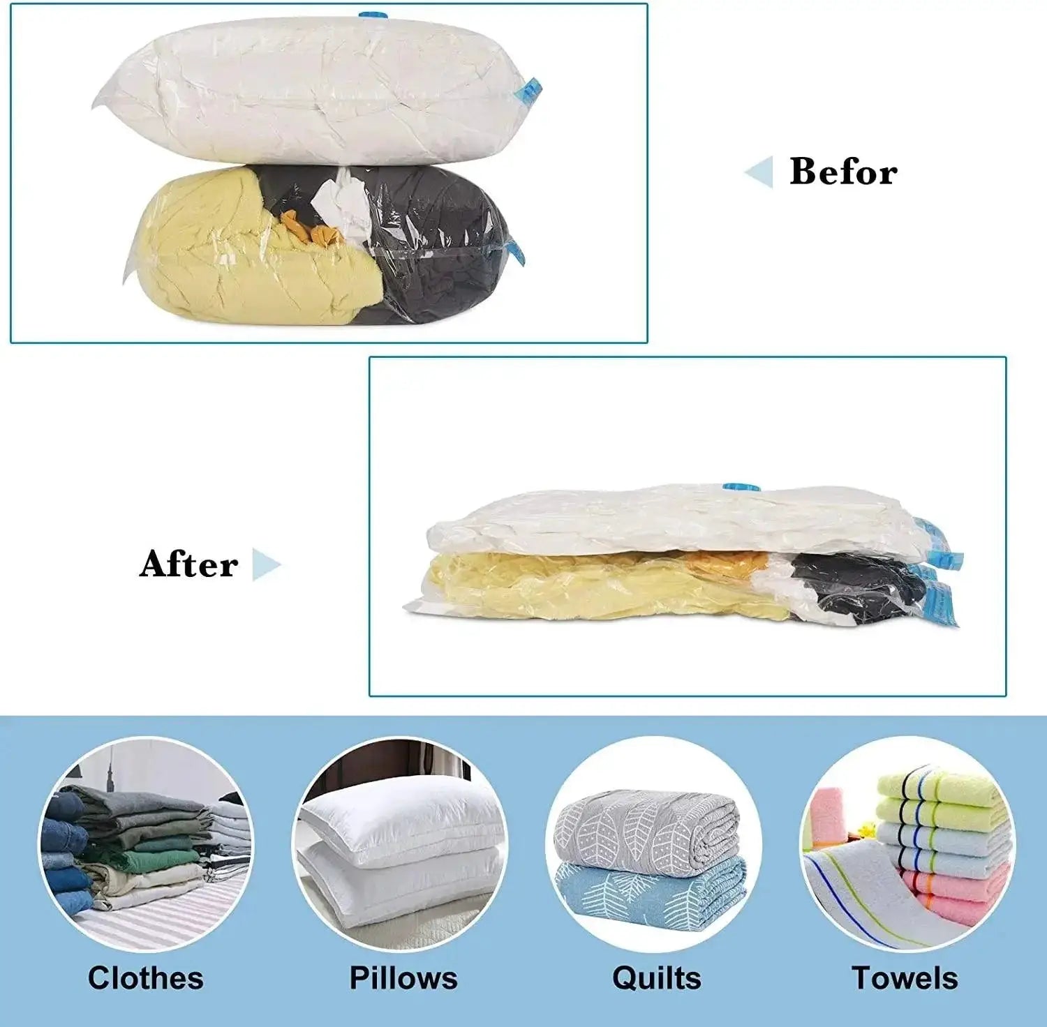 Vacuum Seal Bags For Home Storage Airtight Protection
