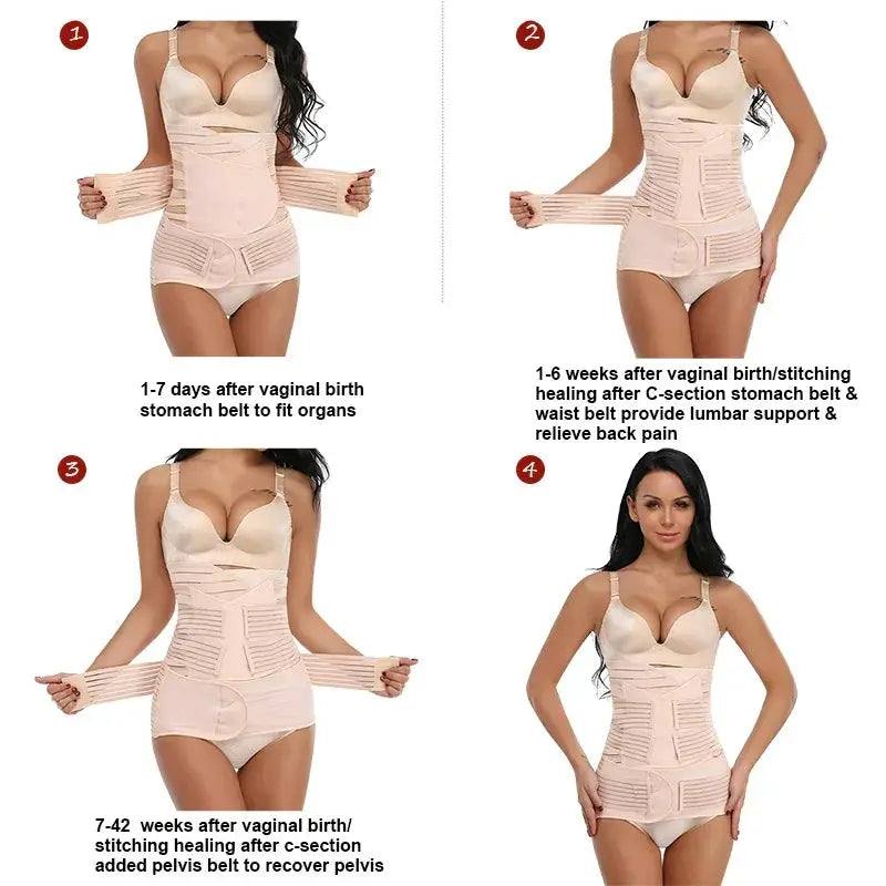 3-In-1 Postpartum Slimming Belt For Comfort Recovery