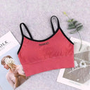 Cotton Sports Bra: Stylish Crop Top for Gym and Fashion