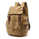 Vintage Canvas Backpack 20L Anti Theft