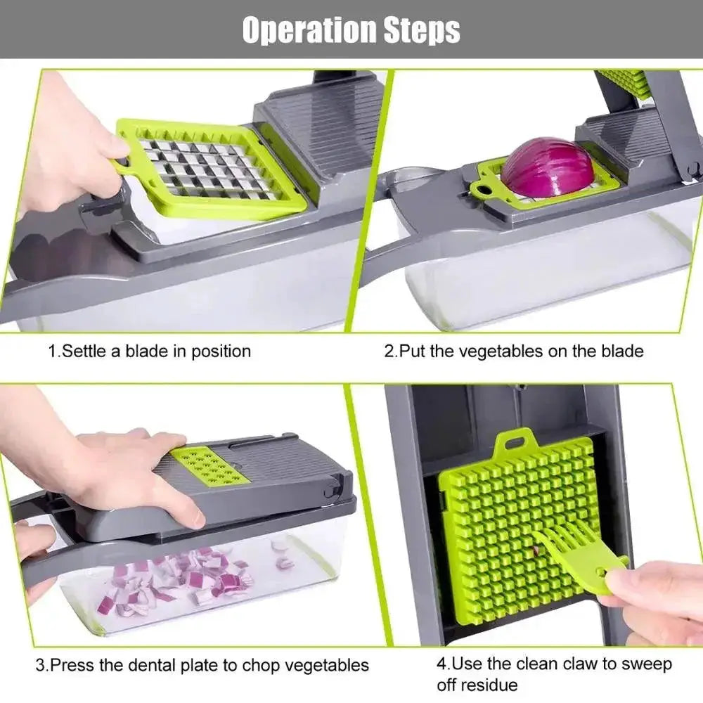 Vegetable Chopper Multifunctional Grater Cutter Kitchen Tool