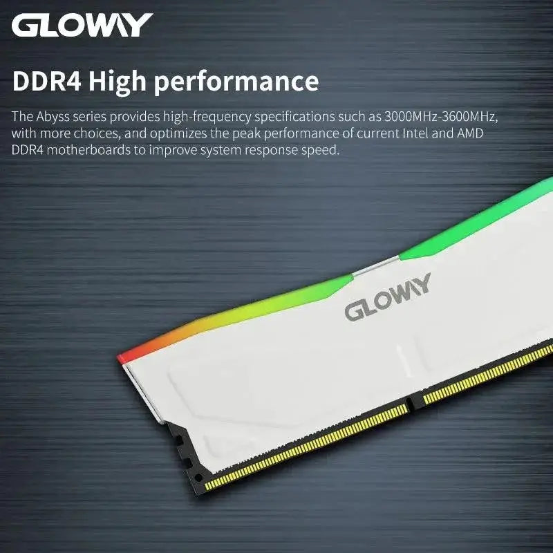 Gloway RGB Desktop RAM Elevates Gaming Performance
