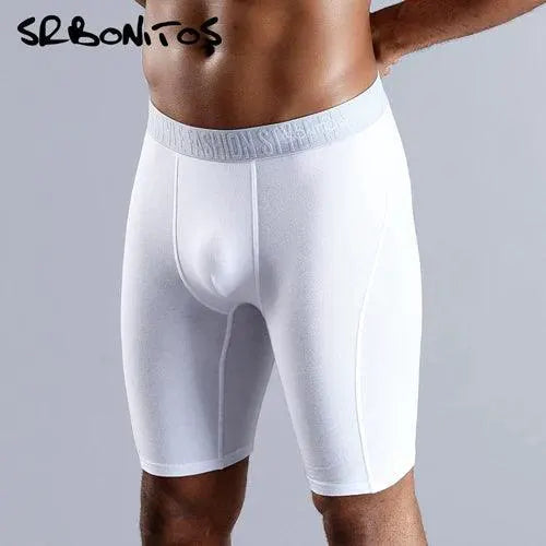 Ultimate Comfort Cotton Boxers Long Leg Underwear For Men