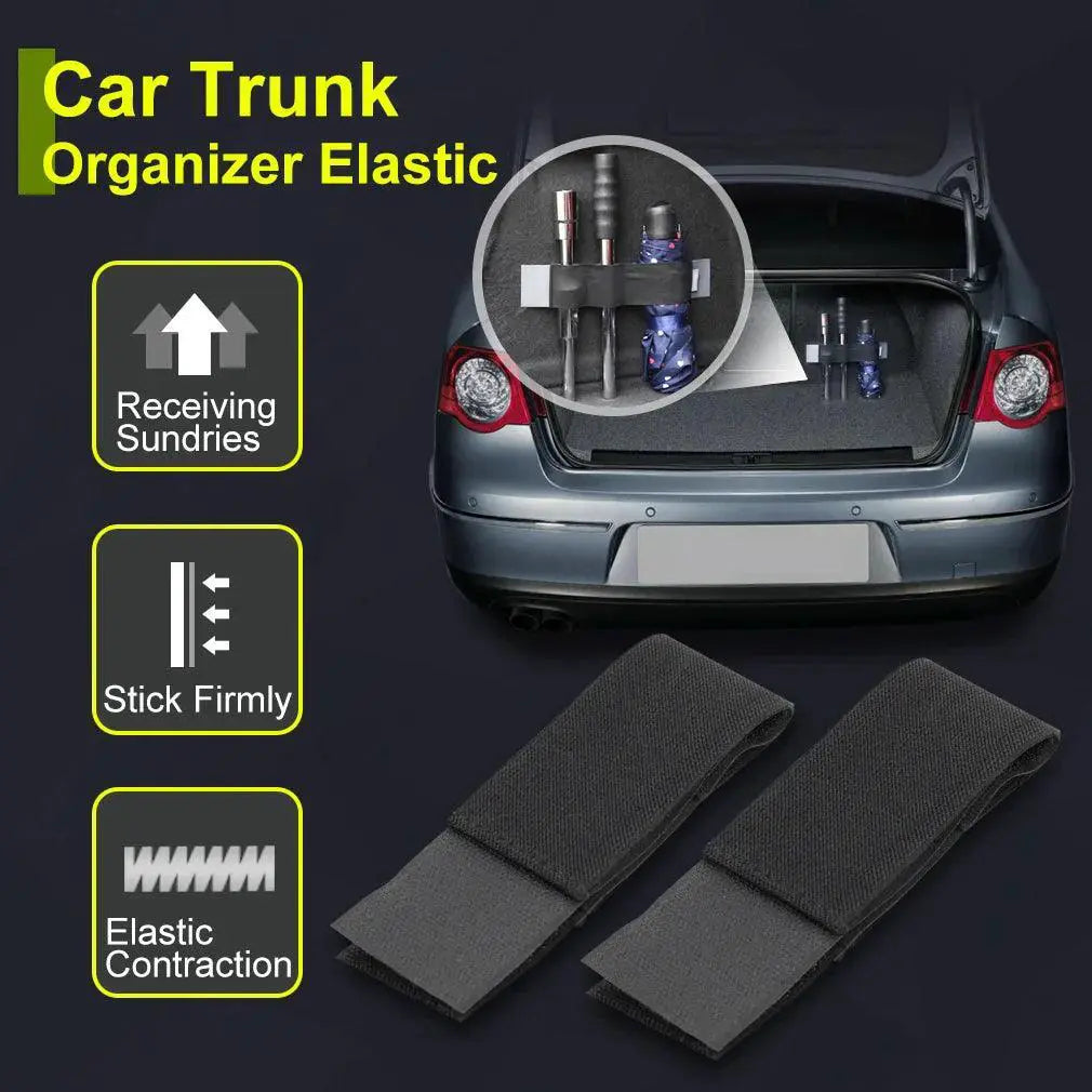Car Trunk Organizer Belt Storage Bag For Better Organization