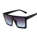 Unisex Oversized Square Sunglasses with UV Protection Fashion