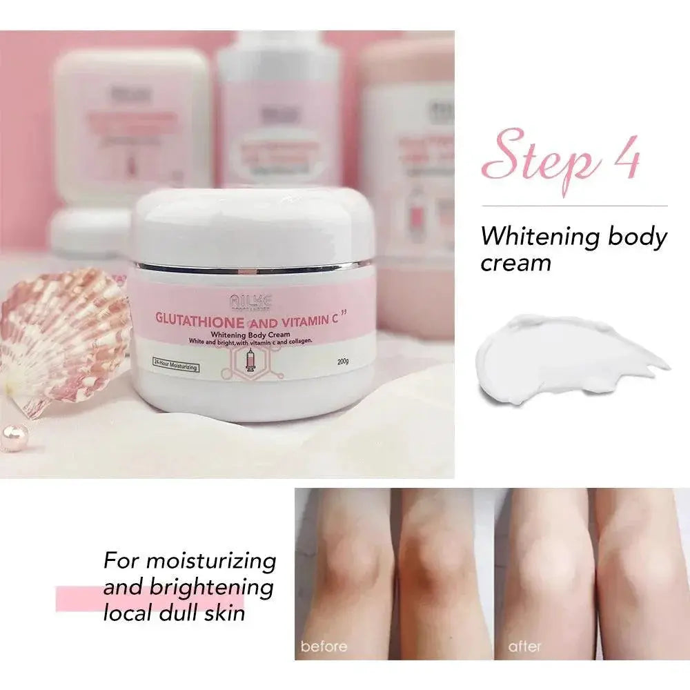 Anti Wrinkle Radiant Glow Set With Vitamin C And Shea Butter
