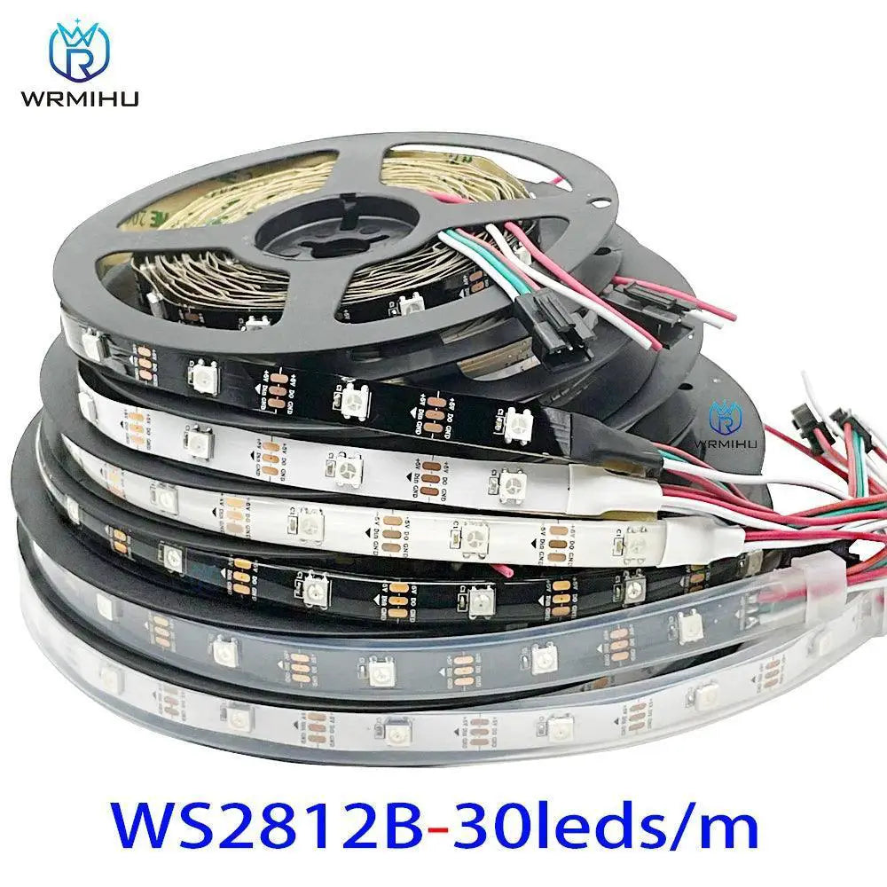 Smart LED Pixel Strip Light 5m Roll Customizable RGB