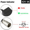 Electric Bike Charger Efficient & Safe Charging Xiaomi M365 Pro