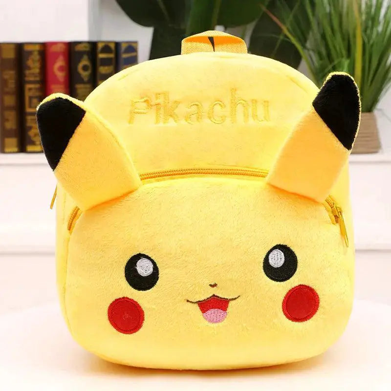 Cozy Spidey Plush Backpack for Kids — 6pcs Stickers