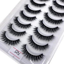 Luxurious 3D Mink False Eyelashes Variety Pack - Handmade Styles